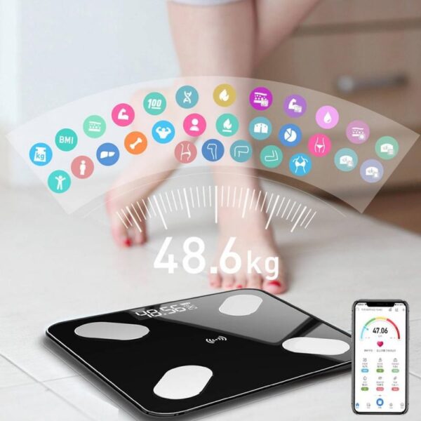 Bluetooth App, Mass BMI Scales