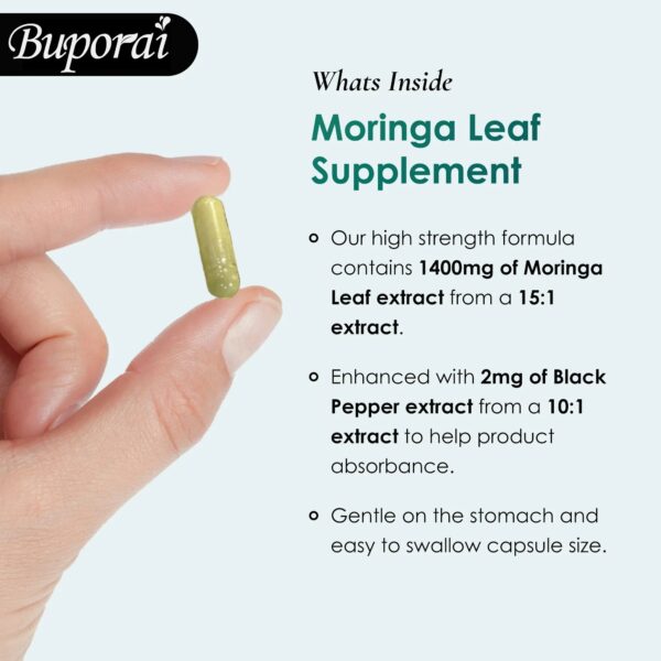 Moringa Leaf Capsules