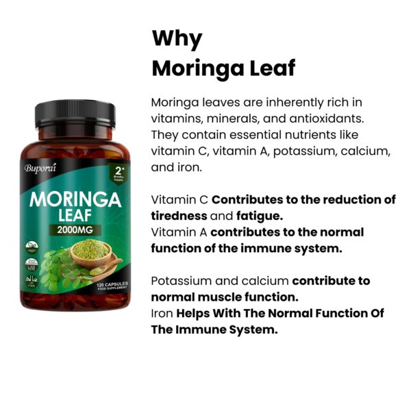 Moringa Leaf Capsules